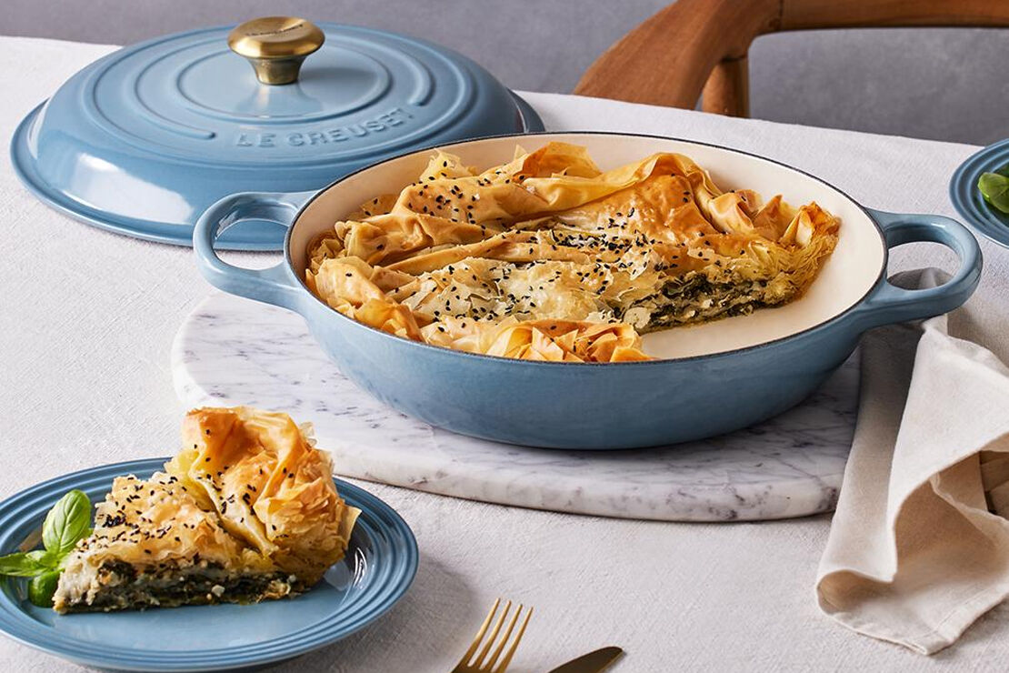 希臘菠菜派 (酥皮風格)